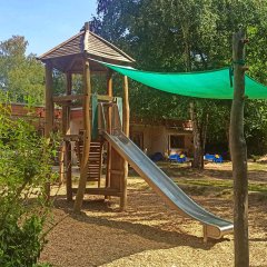 Außenbereich der Kita Dauborn